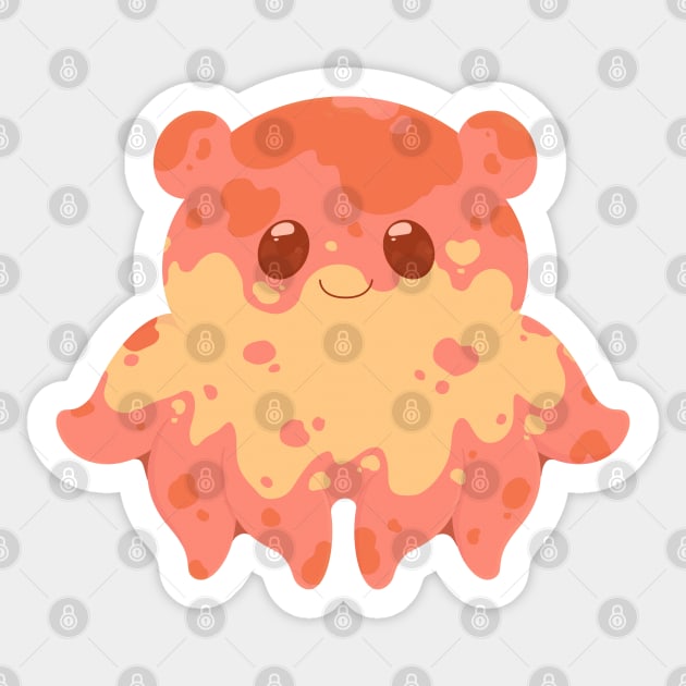 Flapjack Octopus Sticker by NovaSammy